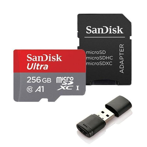 SanDisk Ultra 256GB microSDXC Memory Card - In this section_Memory Cards, Memory Cards, Price_$50 - $75 - Bargains Express