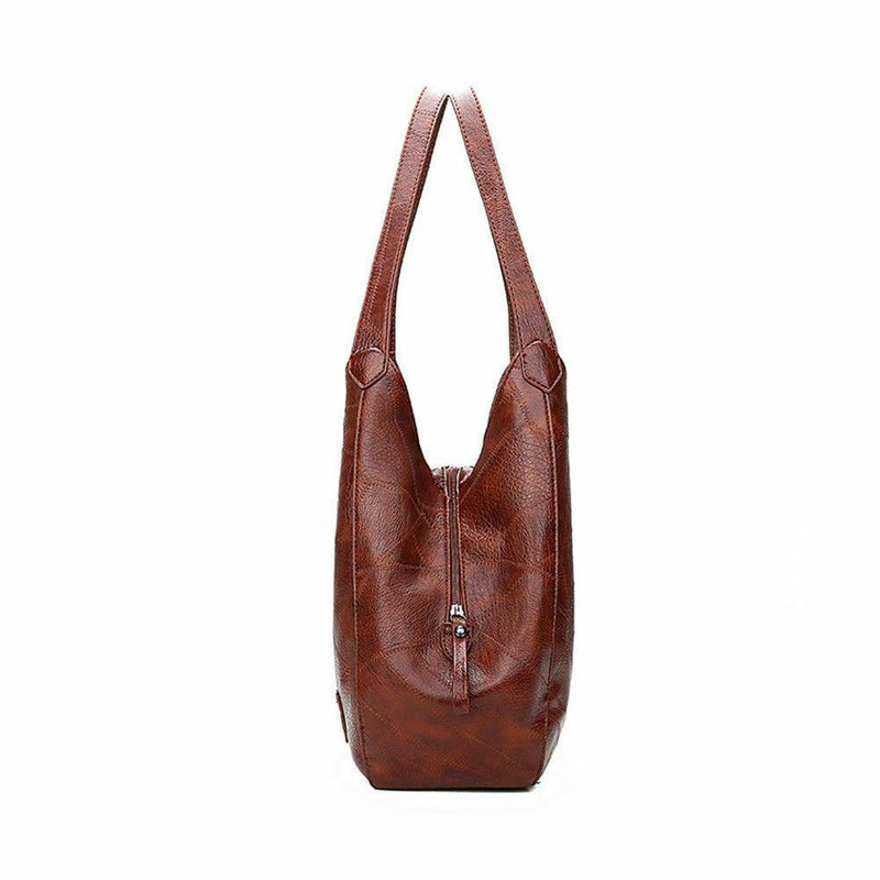 Casual Leather Tote - In this section_Leather Bags, In this section_Tote Bags, Leather Bags, Price_$25 - $50, Tote Bags - Bargains Express