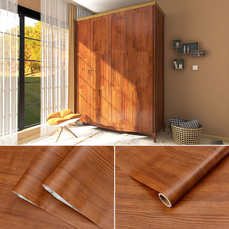 Wood effect adhesive film by the meter (€ 1.99) for veneering furniture  doors tables
