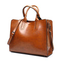 Casual Leather Tote Handbag USA Bargains Express