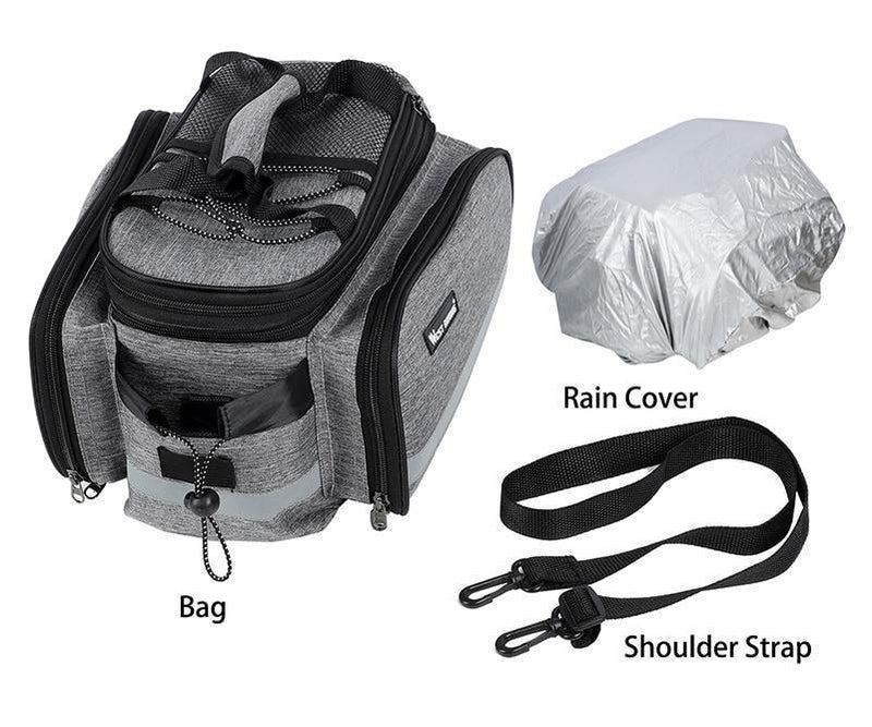 Large Capacity Rainproof Bicycle Rear Rack Bag USA Bargains Express