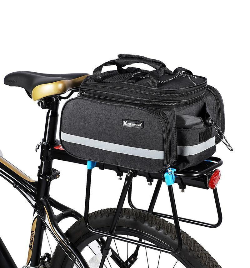 Large Capacity Rainproof Bicycle Rear Rack Bag USA Bargains Express