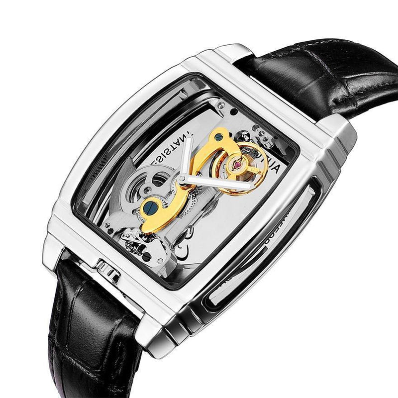 Men's Transparent Mechanical Watch USA Bargains Express
