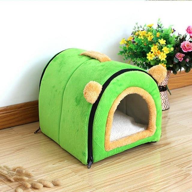 2 in 1 Comfy Bow Soft Nest Cat Cave/Bed USA Bargains Express