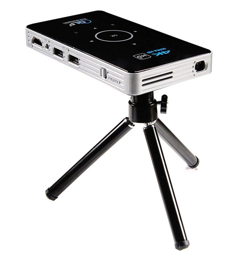 ALSTON C6 Mini 4K DLP Android Portable WiFi Projector - In this section_Mini Projectors, Mini Projectors, Price_above $100 - Bargains Express