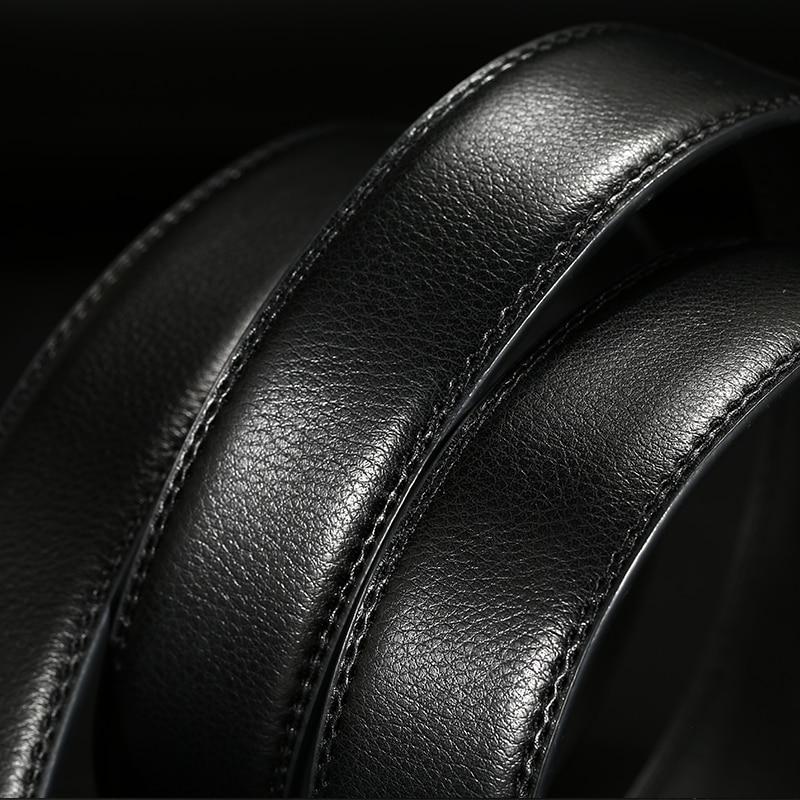 Men's Genuine Leather Adjustable Casual Belt USA Bargains Express