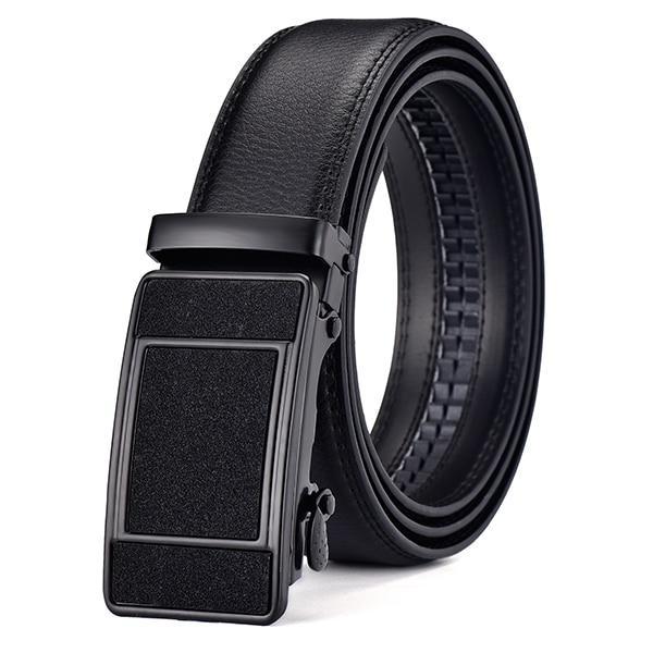 Men's Genuine Leather Adjustable Casual Belt USA Bargains Express