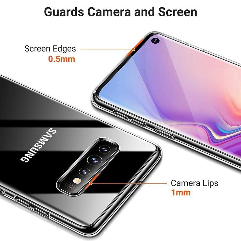 Luxury Ultra Thin Transparent TPU Case For Samsung S10/Plus/S10E USA Bargains Express