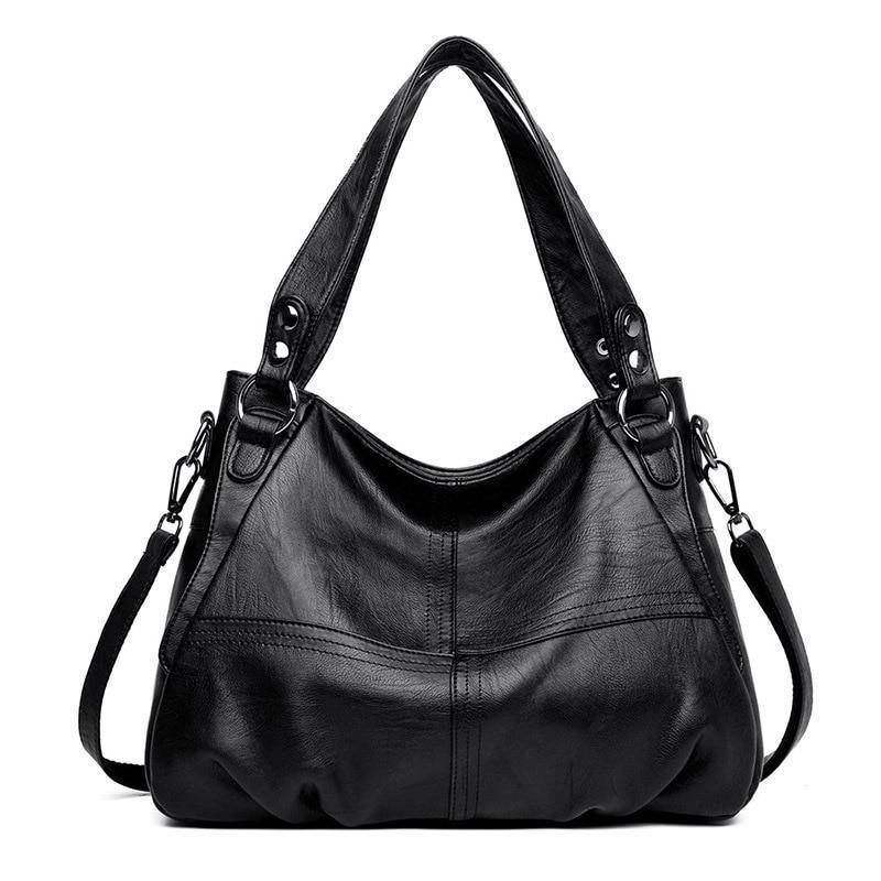 Luxury Genuine Leather Tote Bag - Genuine Leather, In this section_Genuine Leather, In this section_Shoulder Bags, In this section_Tote Bags, Price_$25 - $50, Shoulder Bags, Tote Bags - Bargains Express