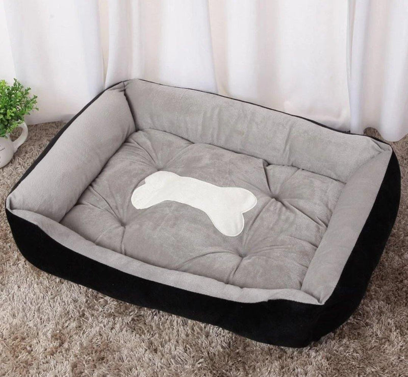 Irresistible Bone Soft Washable Dog Bed USA Bargains Express