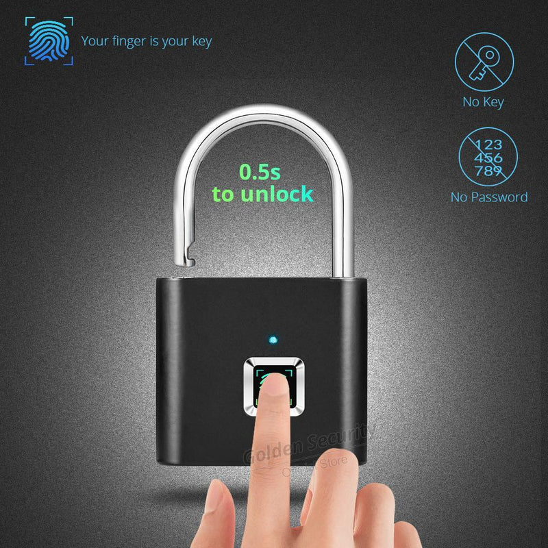Smart Fingerprint Padlock USA Bargains Express