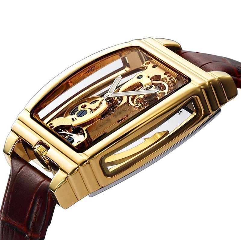 Men's Transparent Mechanical Watch USA Bargains Express