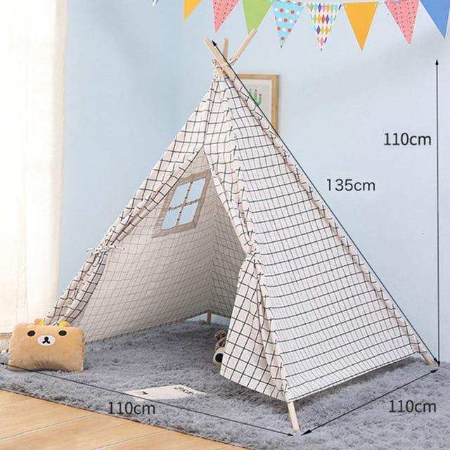 Kids Portable Cotton Indoor Play Tent USA Bargains Express