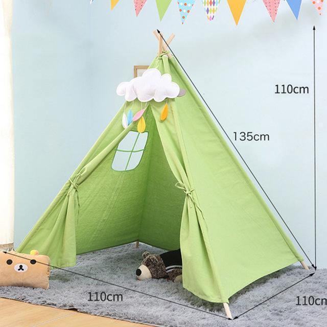Kids Portable Cotton Indoor Play Tent USA Bargains Express