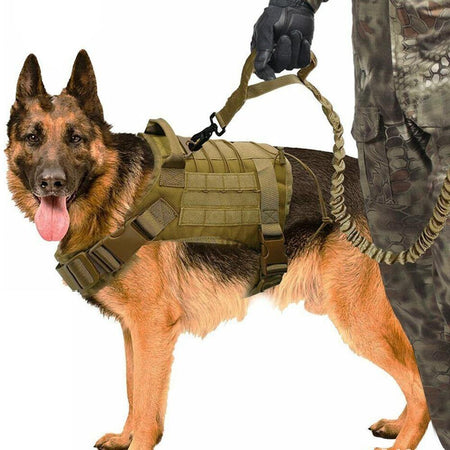 Tactical Adjustable Breathable Service Dog Vest - Dog Vests, In this section_Dog Vests, Price_$25 - $50 - Bargains Express