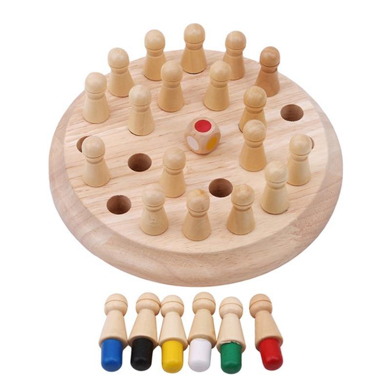 Wooden Match Stick Memory Board Game - Educational Boards, In this section_Educational Boards, Price_$25 - $50 - Bargains Express