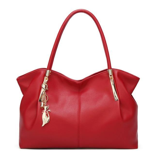 Casual Leather Tote - Price_$50 - $75, Shoulder Bags, Tote Bags - Bargains Express