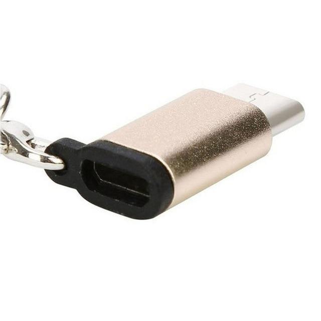 Micro USB  To USB Type-C Adapter - Adapters, In this section_Adapters, In this section_Micro USB, In this section_Mobile Phone Adapters, In this section_USB Type-C, Micro USB, Mobile Phone Adapters, Price_$0 - $25, USB Type-C - Bargains Express