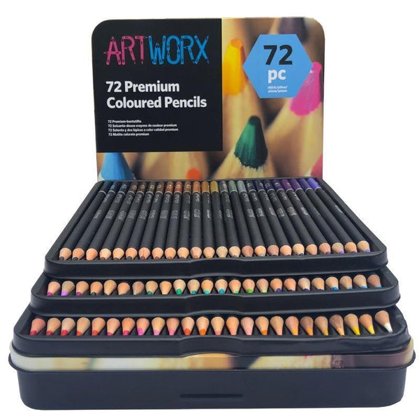 72 Colors Professional Color Drawing Pencil Set - Color Pencil Sets, In this section_Color Pencil Sets, Price_$25 - $50 - Bargains Express