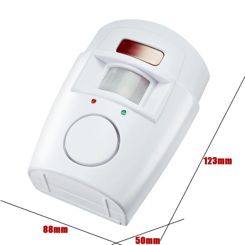 Wireless Infrared PIR Motion Detector Alarm System With 2 remote controls - In this section_PIR Motion Detectors, In this section_Wireless Alarm Systems, PIR Motion Detectors, Price_$0 - $25, Wireless Alarm Systems - Bargains Express