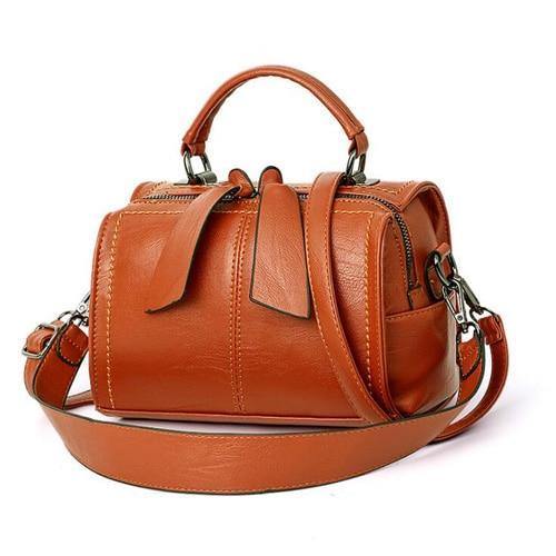 PU Leather Shoulder Bag - In this section_Leather Bags, In this section_Shoulder Bags, Leather Bags, Price_$25 - $50, Shoulder Bags - Bargains Express