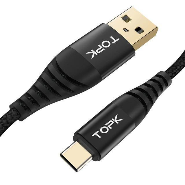 Fast Charge 3.0 USB Type-C Cable - In this section_USB Type-C, Price_$0 - $25, Price_$25 - $50, USB Type-C - Bargains Express