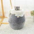 Cozy Plush Soft Cat Cave USA Bargains Express