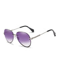 Vintage Rimless Gradient Lens Women's Polarized Sunglasses - In this section_Polarized Sunglasses, Polarized Sunglasses, Price_$25 - $50 - Bargains Express