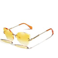 Rimless Vintage Gradient Lens Women's Sunglasses - In this section_Polarized Sunglasses, Polarized Sunglasses, Price_$25 - $50 - Bargains Express