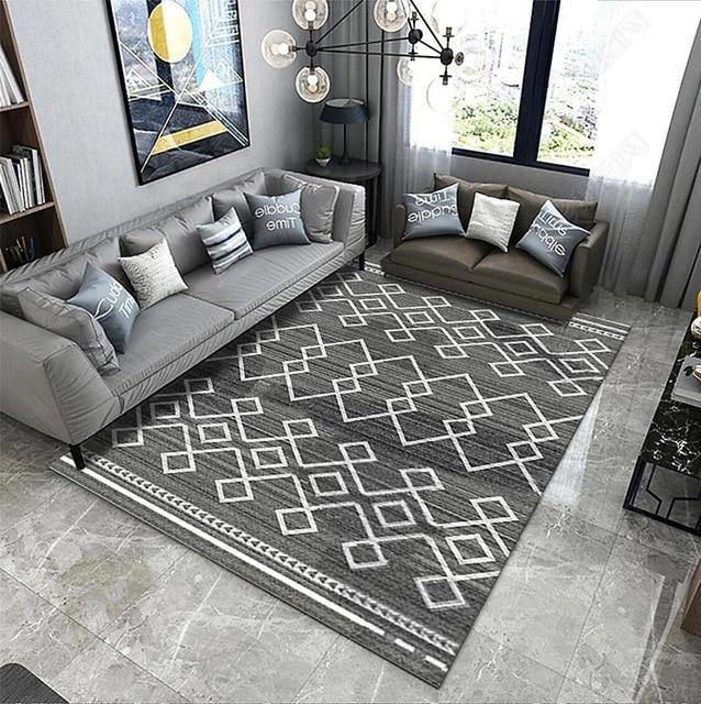 Euro Non-slip Rug - Design D - In this section_Rugs & Carpets, Price_above $100, Rugs & Carpets - Bargains Express