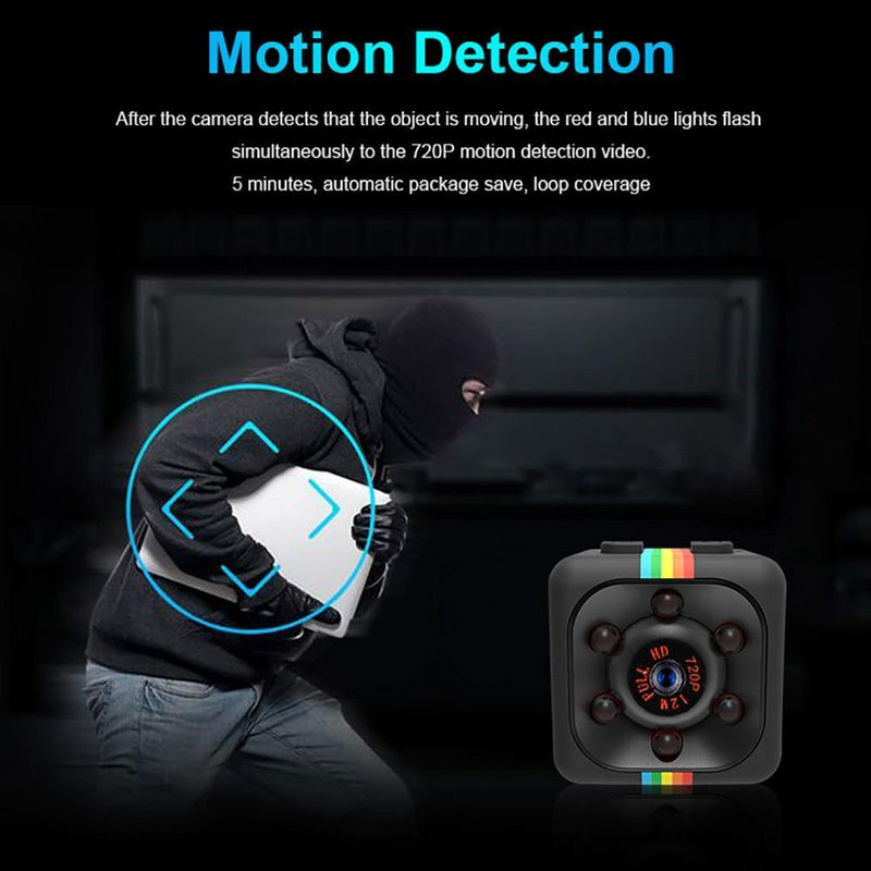 HD 1080P Motion DVR Mini Car Dash/Security Camera With Night Vision - In this section_Mini Cameras, Mini Cameras, Price_$25 - $50 - Bargains Express