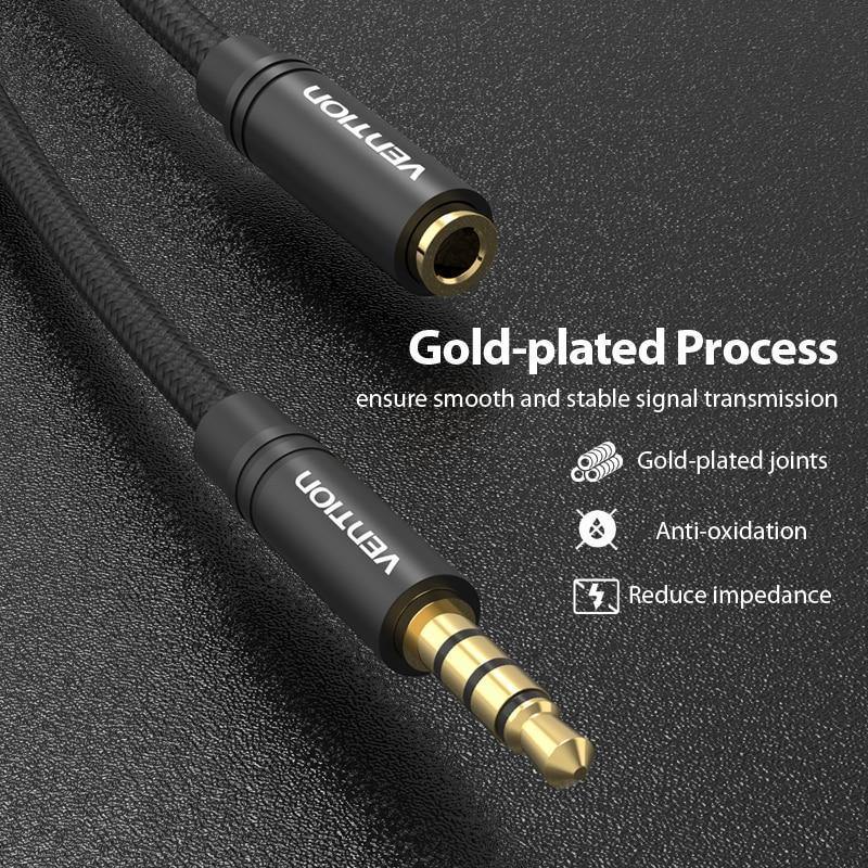 3.5 mm AUX Audio Extension Cable Male to Female - Audio Cables, Extension Cables, In this section_Audio cables, In this section_Extension Cables, Price_$0 - $25 - Bargains Express
