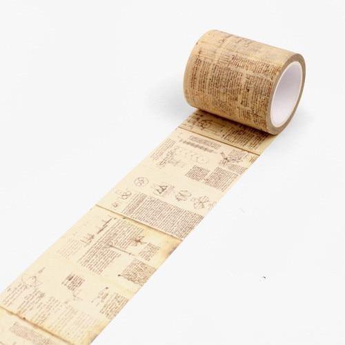 Retro Da Vinci Decoration Sticker Tape - In this section_Sticker Tapes, Price_$0 - $25, Sticker Tapes - Bargains Express