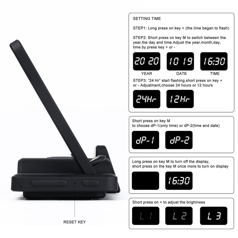 5 in1 Qi Wireless Charging Station - Charging Stations, In this section_Charging Stations, In this section_iphone Accessories, In this section_Wireless Chargers, iphone Accessories, Price_$25 - $50, Samsung Accessories, Wireless Chargers - Bargains Express