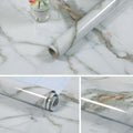 Marble Kitchen/Cabinet/Countertop Contact Paper Self Adhesive Waterproof Wallpaper