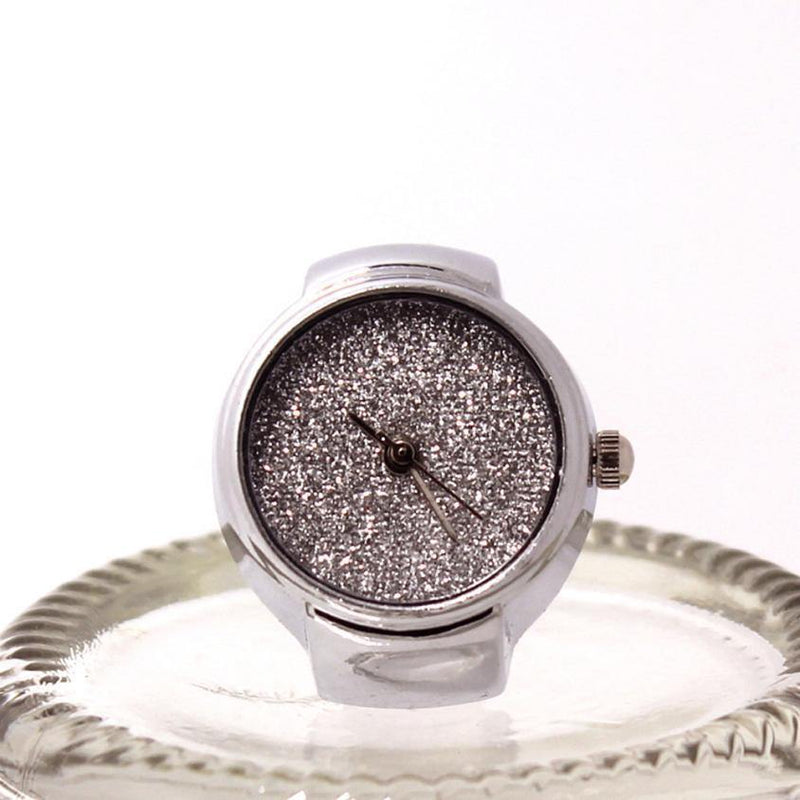Cool Finger Vintage Stainless Steel Ring Watch USA Bargains Express
