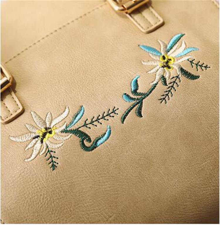 Floral Leather Backpack USA Bargains Express