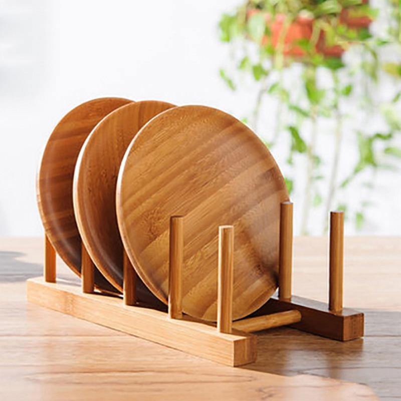 3/6 Layer Bamboo Dish Rack USA Bargains Express