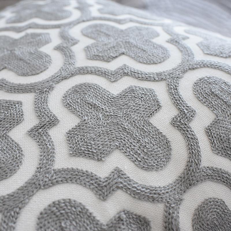 1PC Canvas Cotton Nordic Geometric Cushion Cover 45x45cm USA Bargains Express