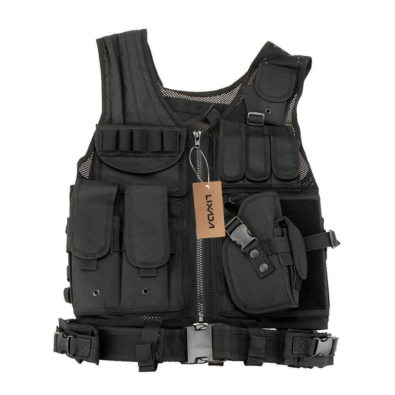 Lixada Molle Armor Load Bearing Tactical Vest USA Bargains Express