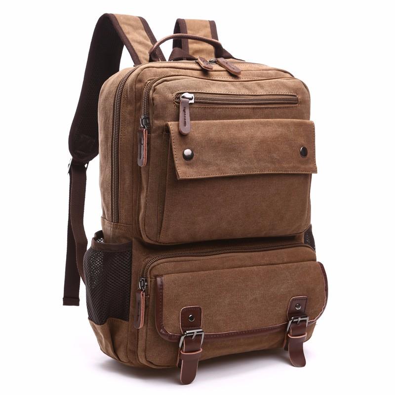 Retro Unisex Vintage Student Backpack USA Bargains Express