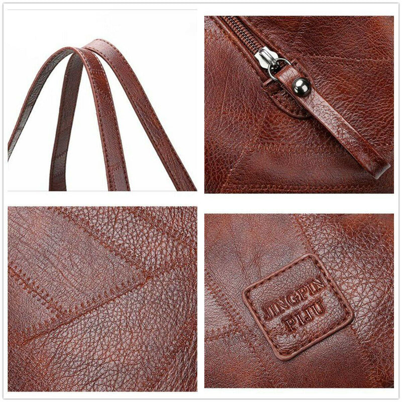 Casual Leather Tote - In this section_Leather Bags, In this section_Tote Bags, Leather Bags, Price_$25 - $50, Tote Bags - Bargains Express